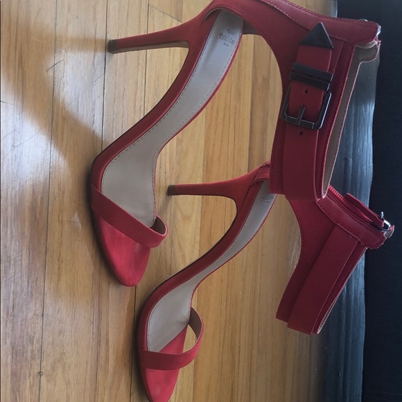 Zara Trafaluc red heels - Picture 3 of 4
